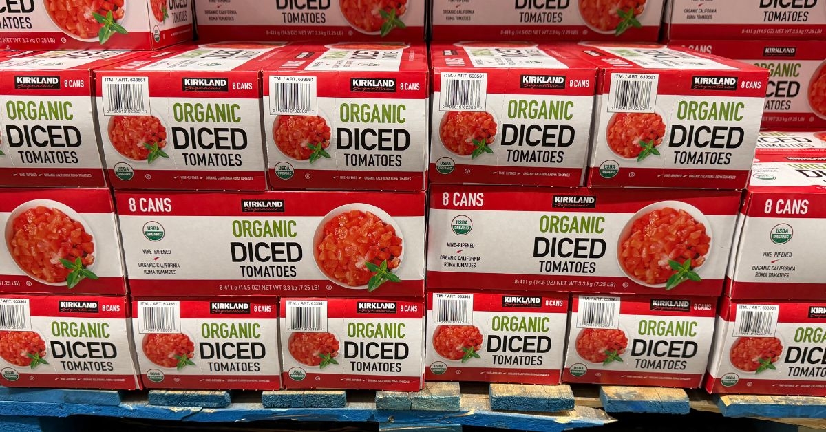 organic diced tomatoes