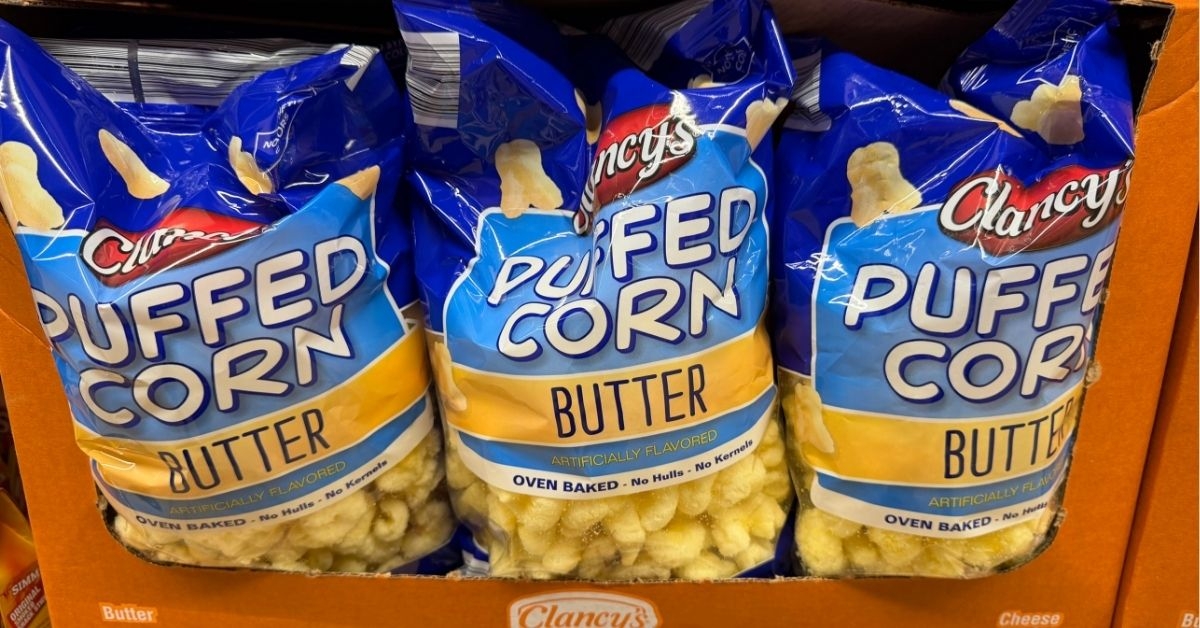 butter puffed corn