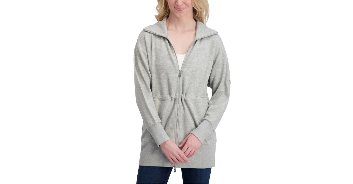 womens full zip jacket