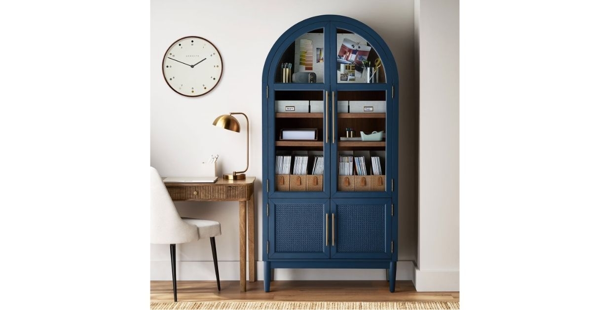 rattan cabinet doors