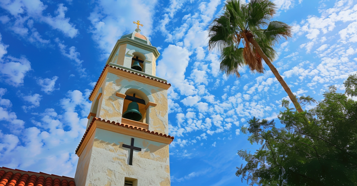 mcallen texas church bell tower