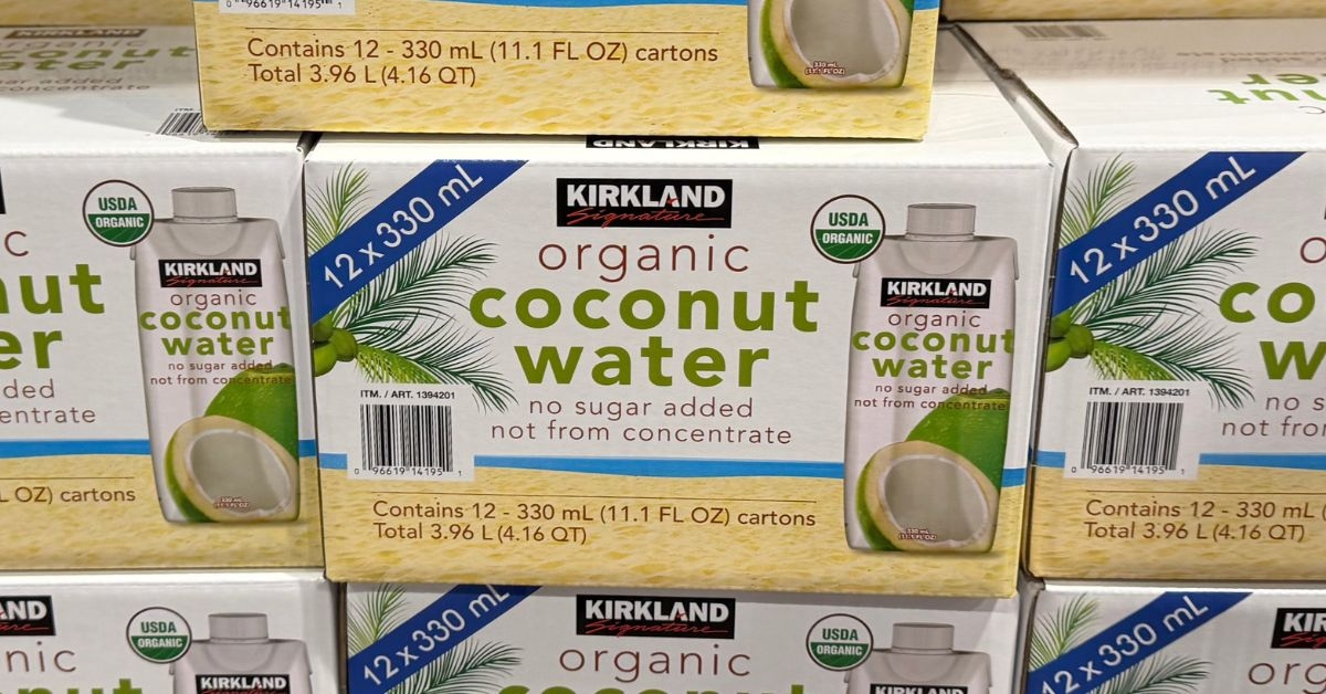 organic coconut water