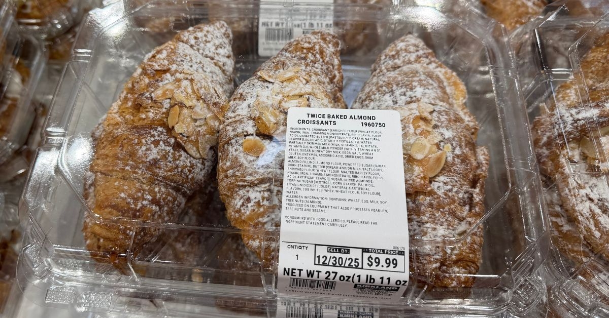 twice baked almond croissants