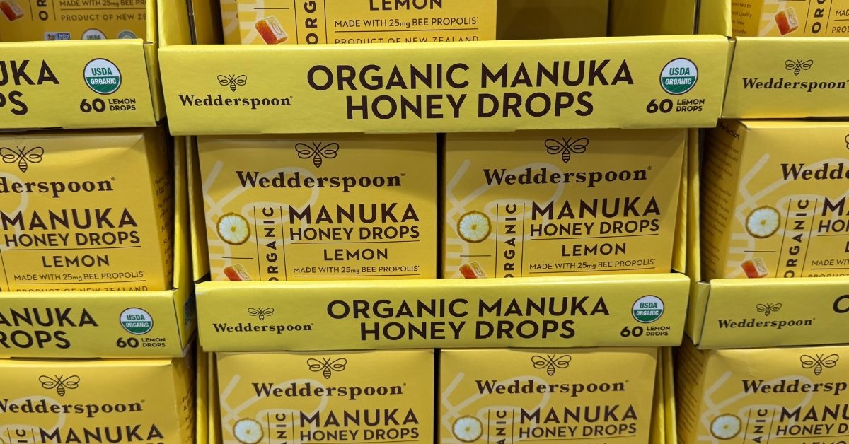wedderspoon organic manuka honey drops