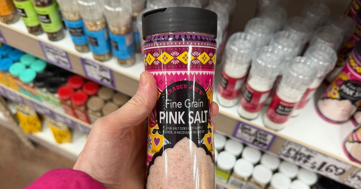 fine grain pink salt
