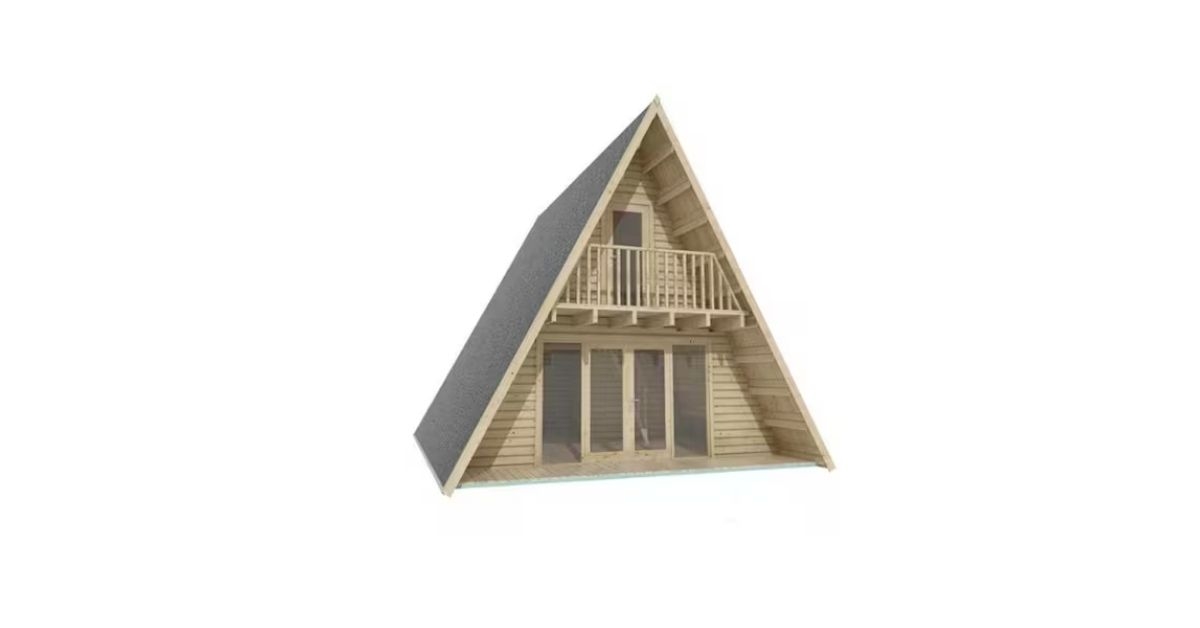 ez buildings a frame style cabin kit