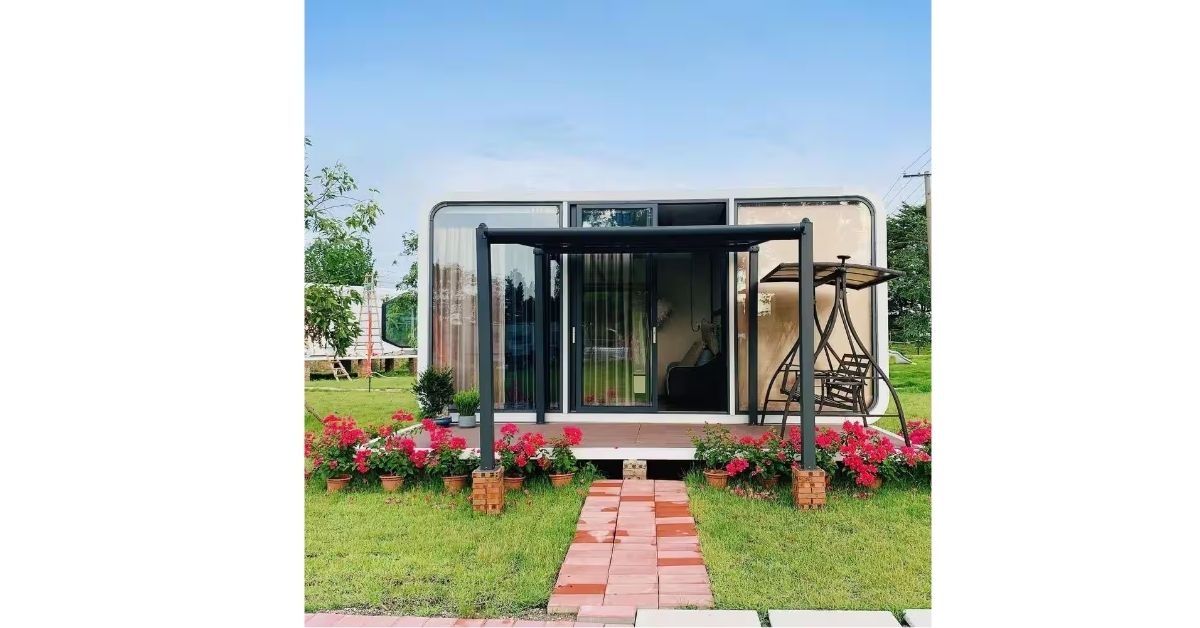 restreal modern prefab cabin