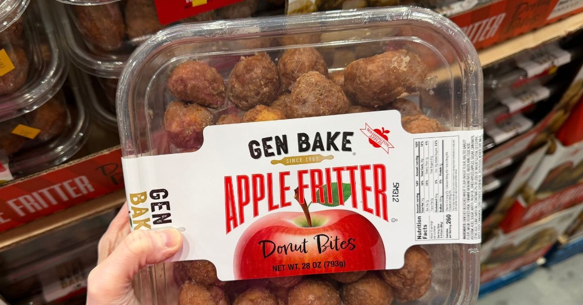 gen bake apple fritter donut bites