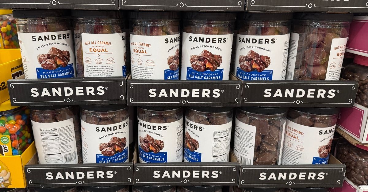 milk chocolate sea salt caramels