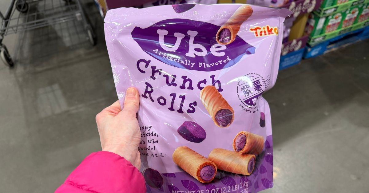 triko foods ube crunch rolls