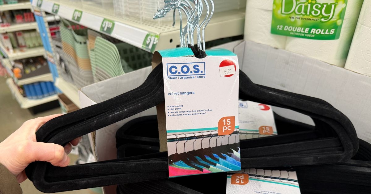cos velvet hangers