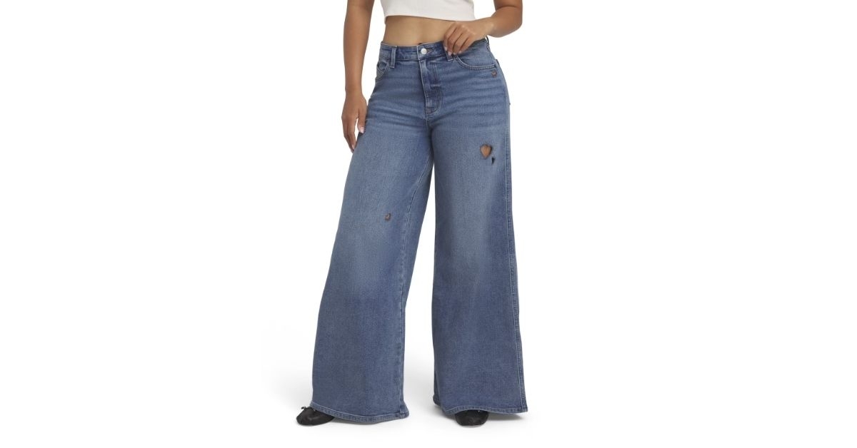 wide leg jeans