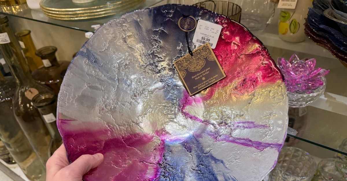 homegoods decorative glass bowl 