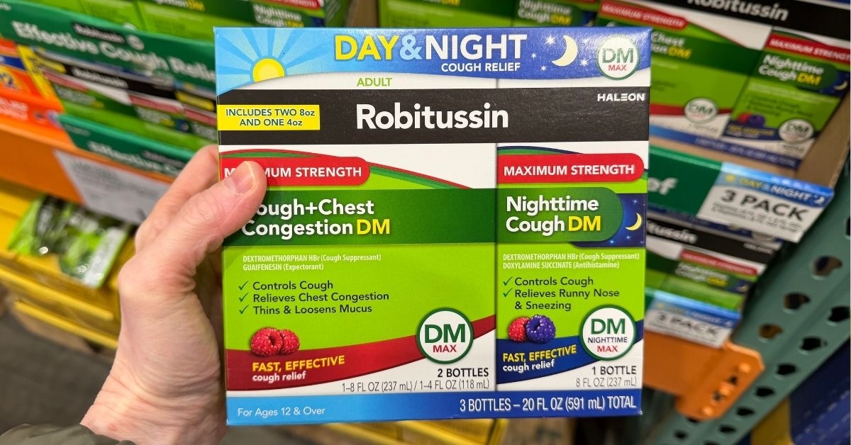 robitussin cough relief