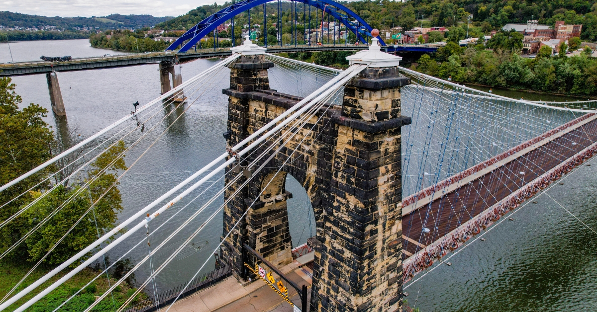 Bridges over Wheeling