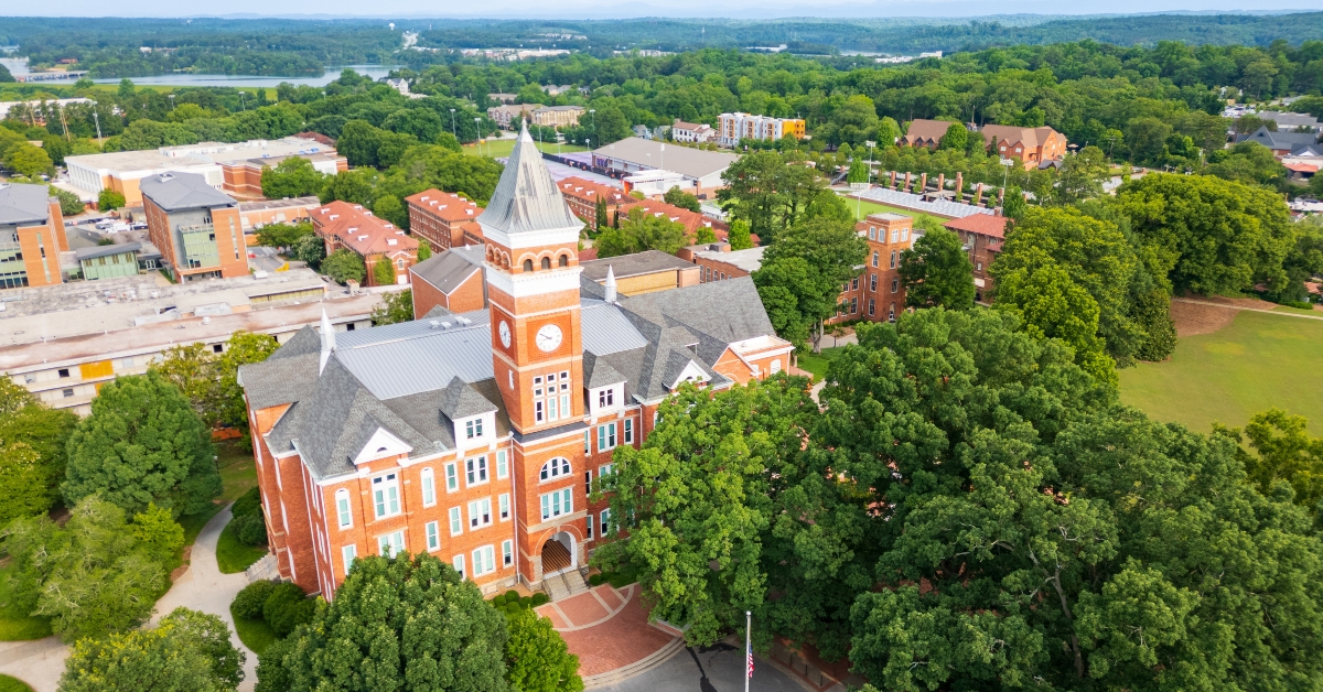 Tillman Hall on the Clemson University campus