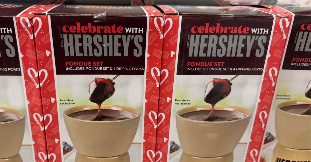 hersheys fondue set