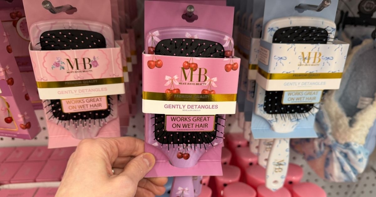 detangler paddle hair brush