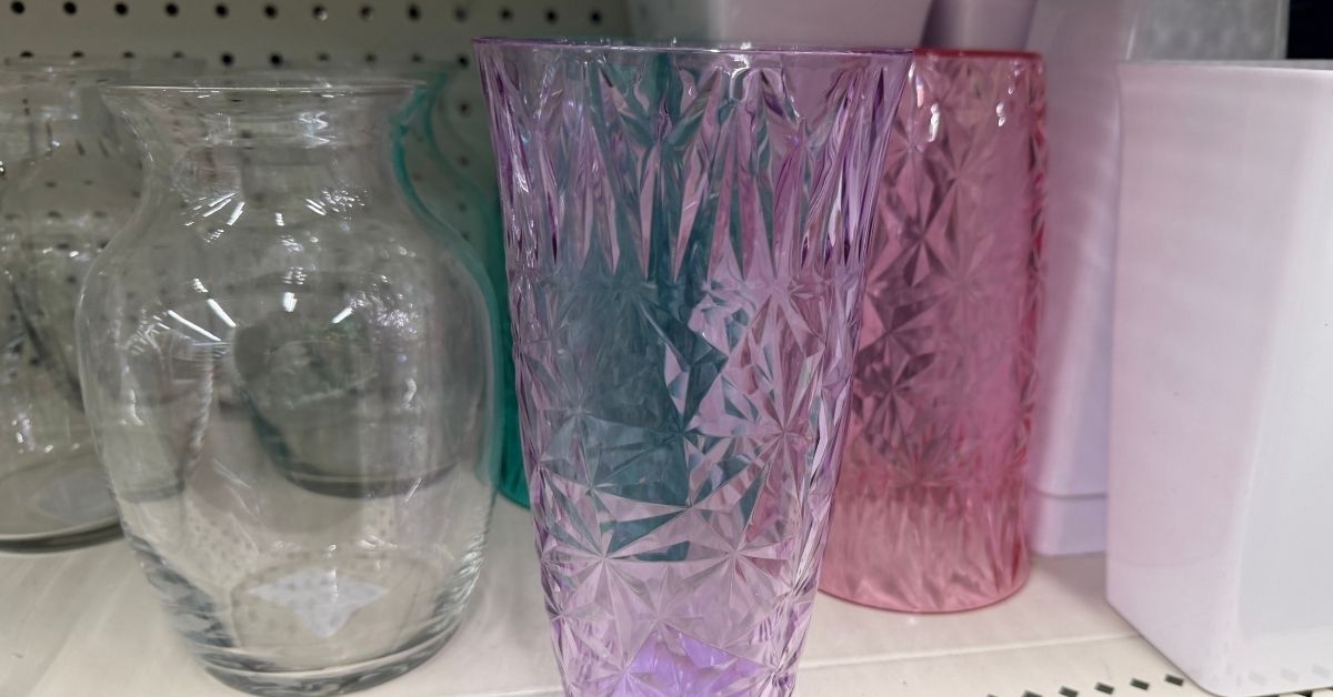 glass vase