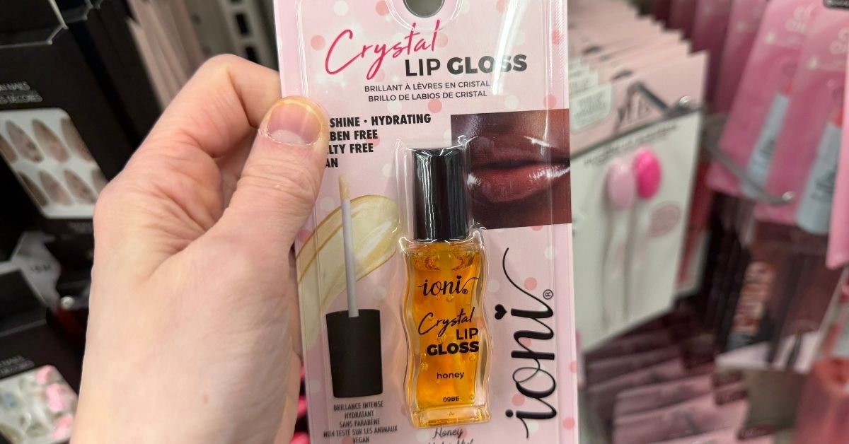 crystal lip gloss