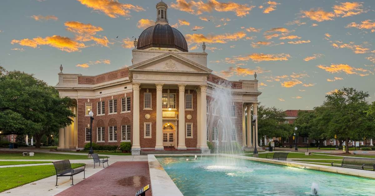 The iconic Administration Building