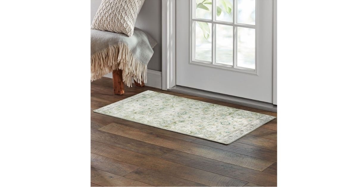 everwash accent rug
