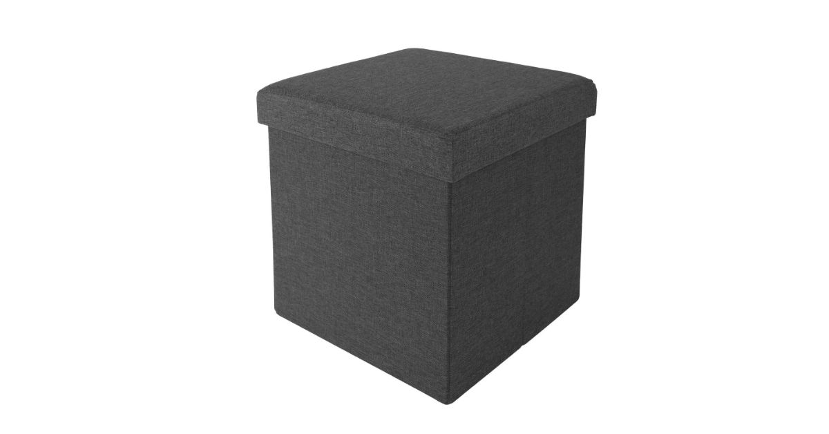 seville classics foldable ottoman