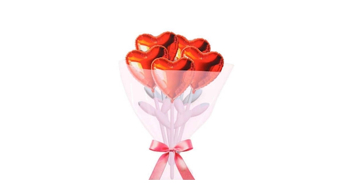 foil balloon bouquet set