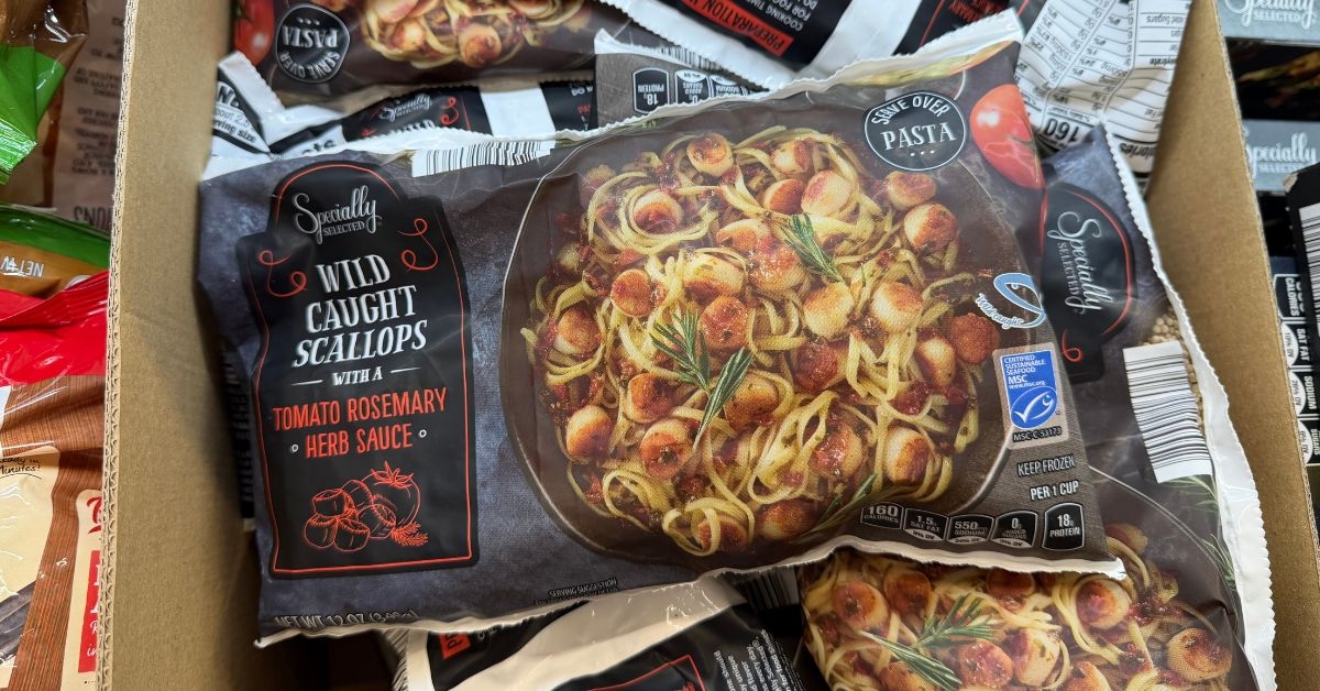 wild caught scallops