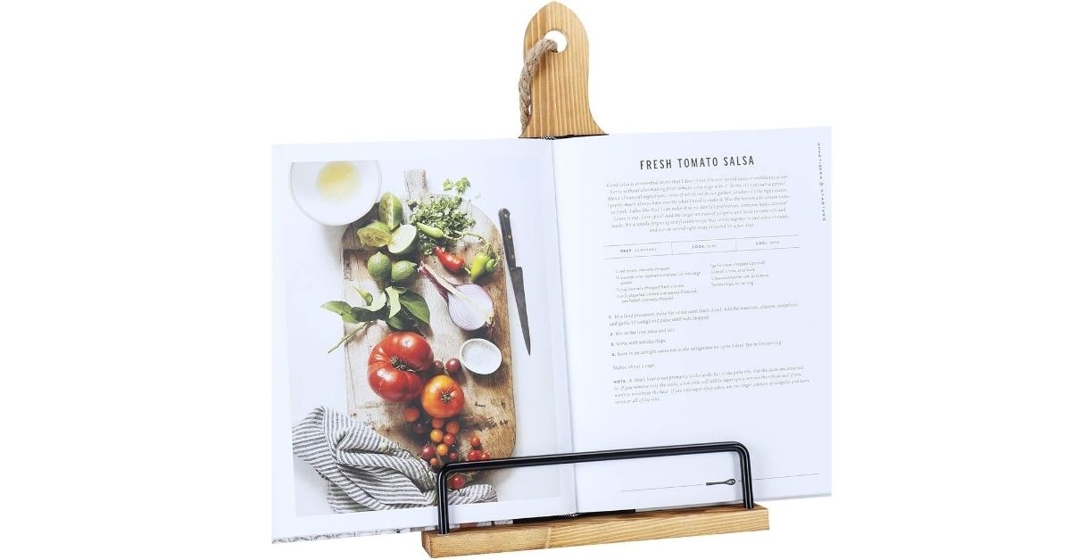 Cookbook stand