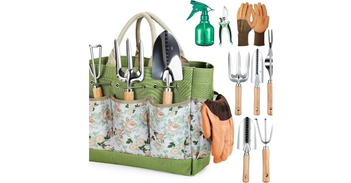 Garden tool set