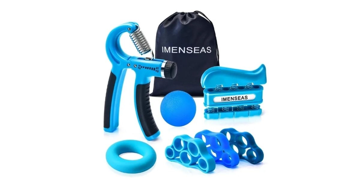 Hand grip strengthening kit
