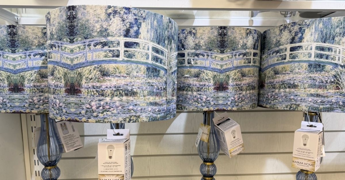 homegoods karma home monet lamp
