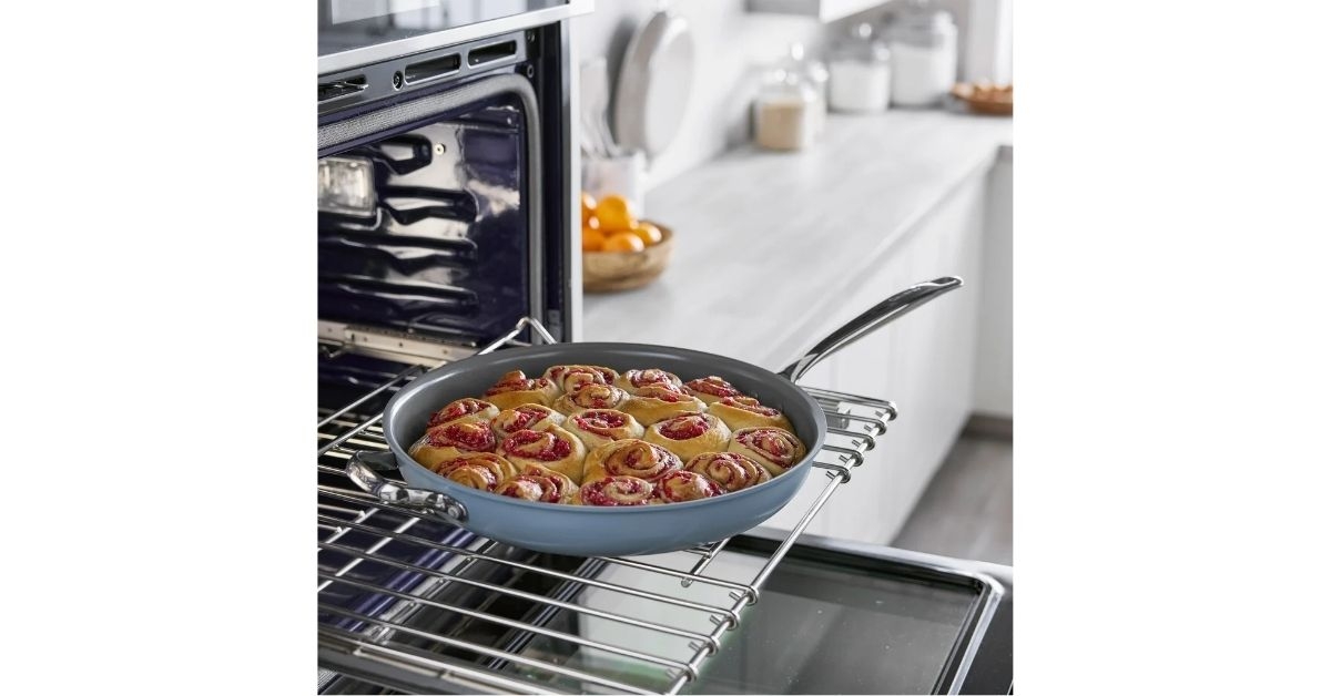 costco greenpan the big fry pan with helper handle