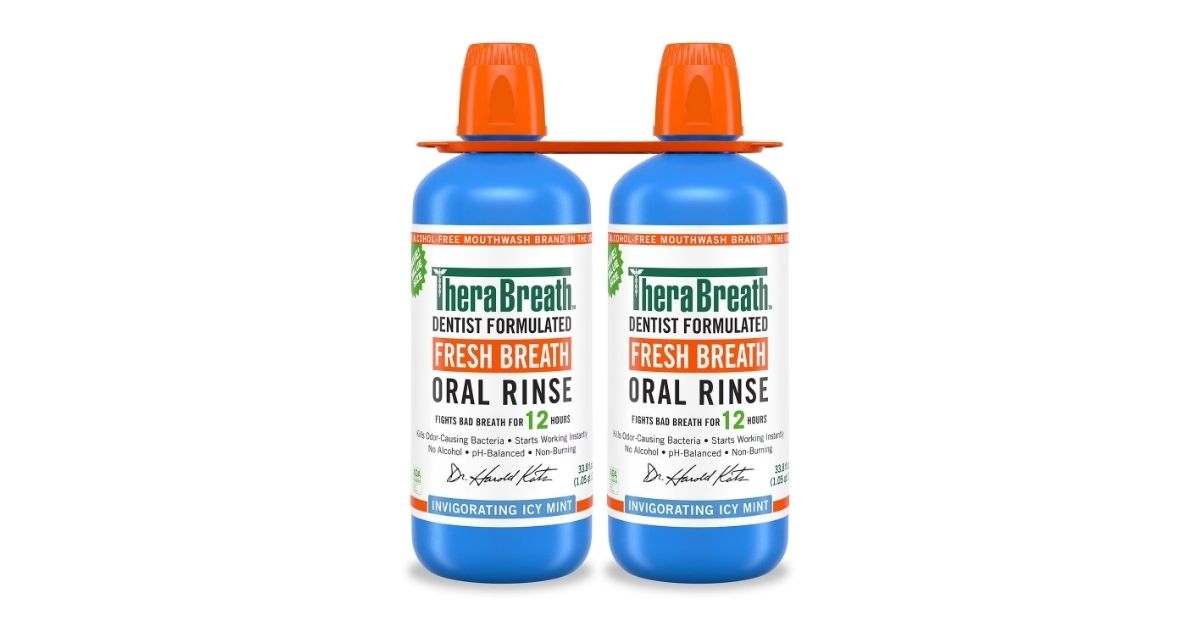 therabreath icy mint mouthwash