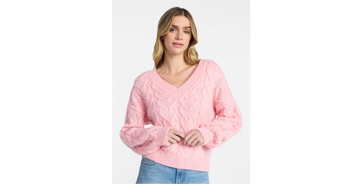 v neck pullover sweater