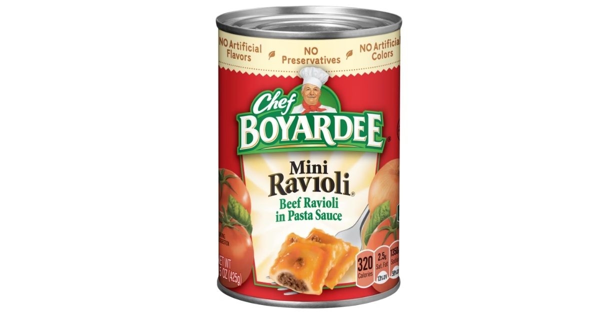 chef boyardee mini beef ravioli
