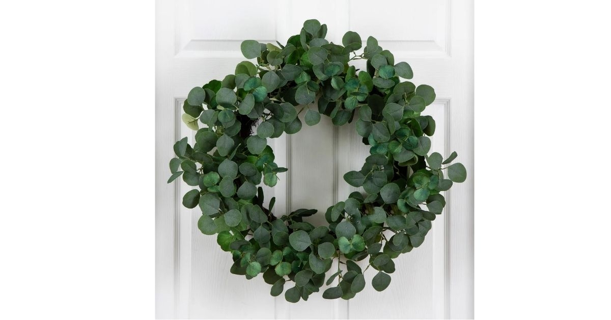 natural eucalyptus wreath