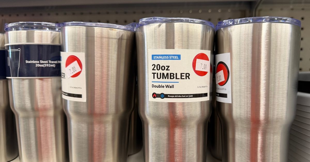 stainless steel tumbler