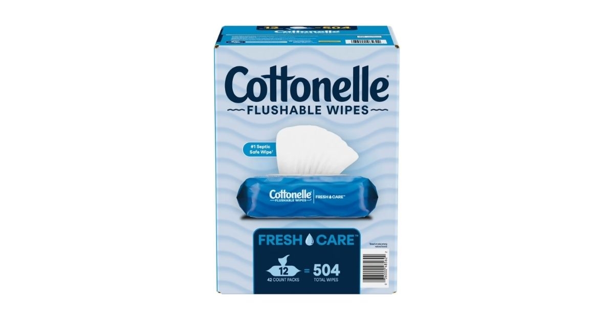 freshcare flushable wipes