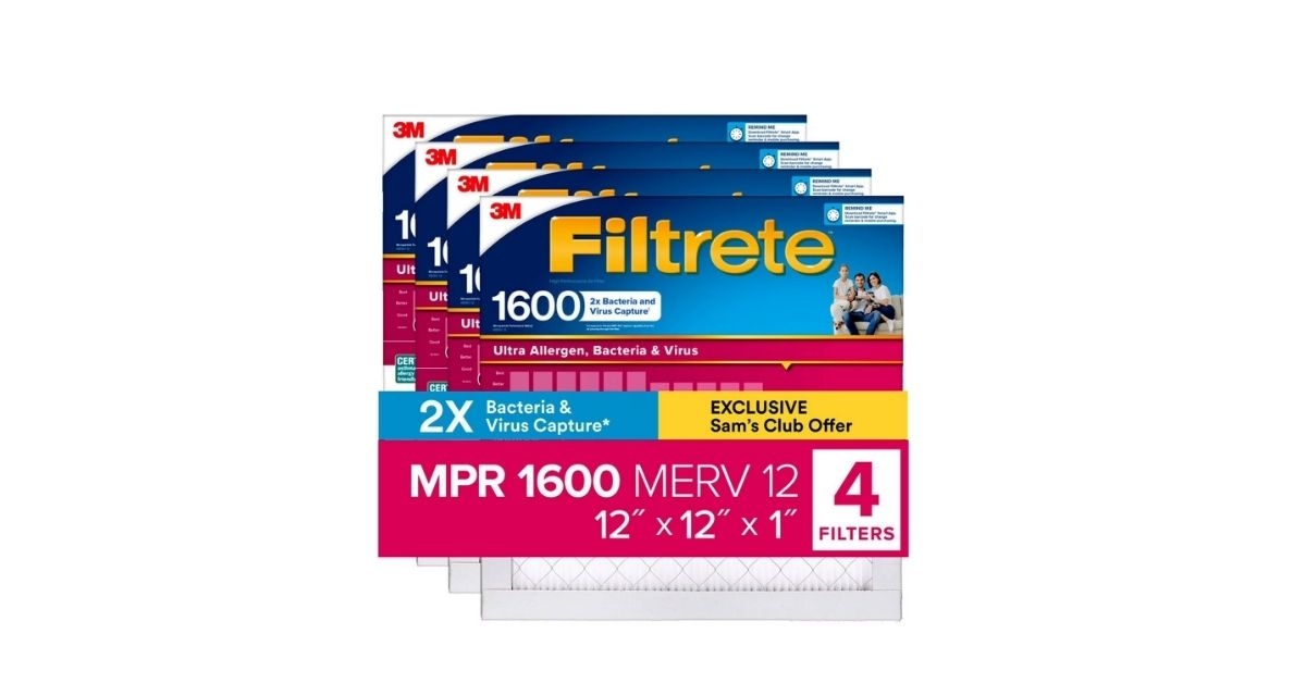 filtrete allergen bacteria and virus