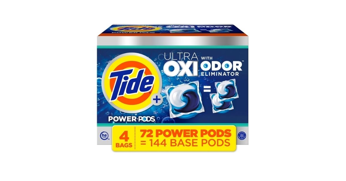 ultra oxi laundry detergent pacs
