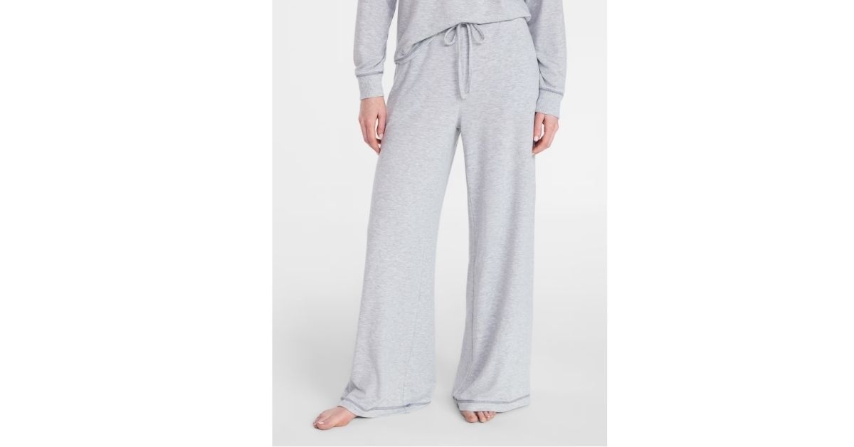 womens hacci knit sleep pants