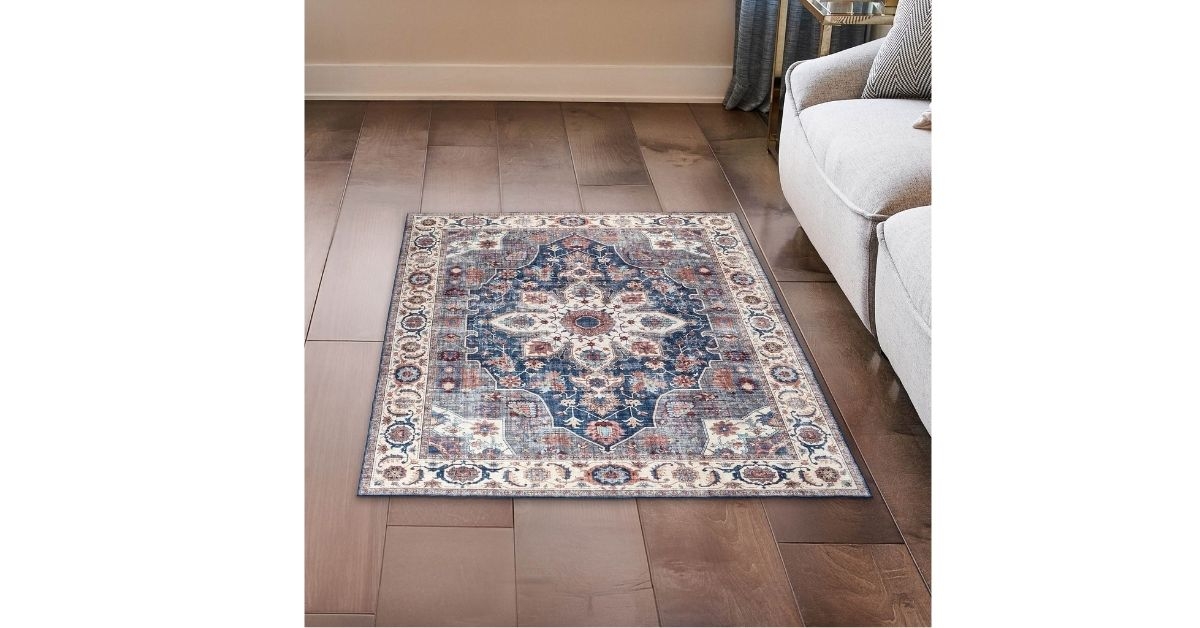 wyatt ash washable indoor area rug