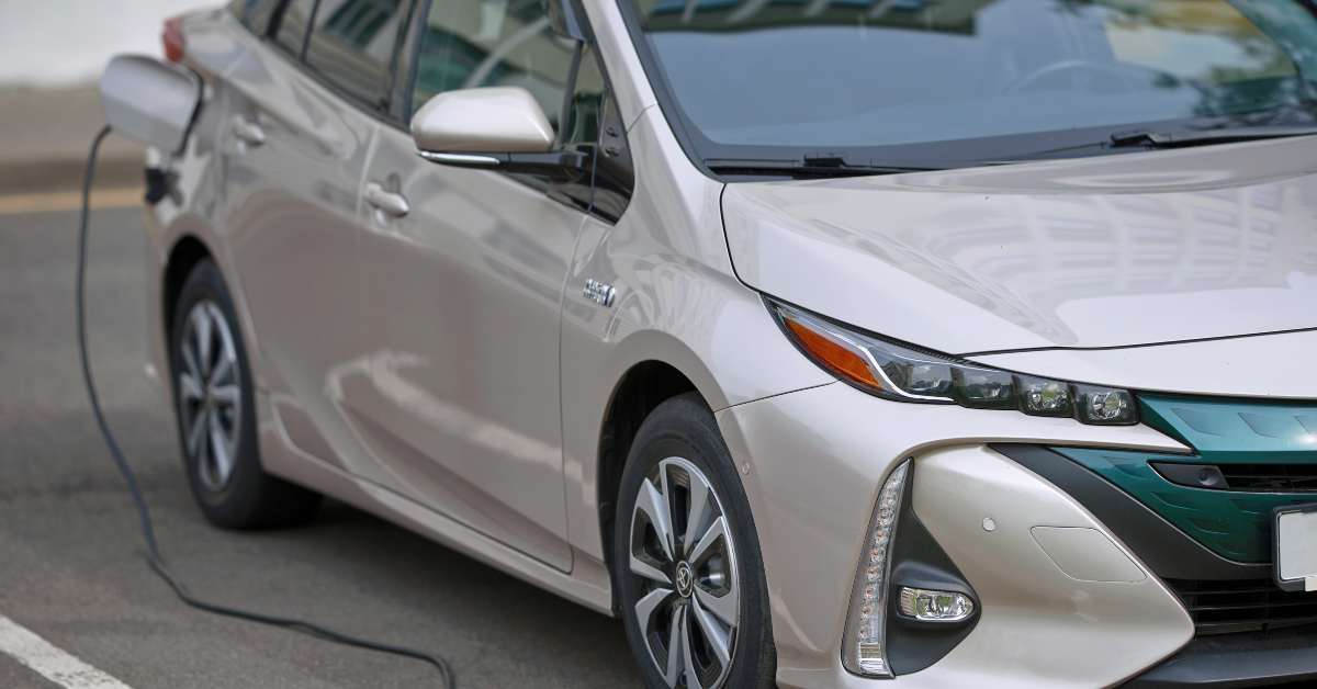  toyota prius prime hybrid electric car 