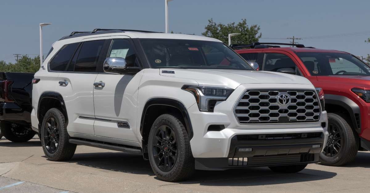 toyota sequoia 4wd 1794 hybrid pickup display