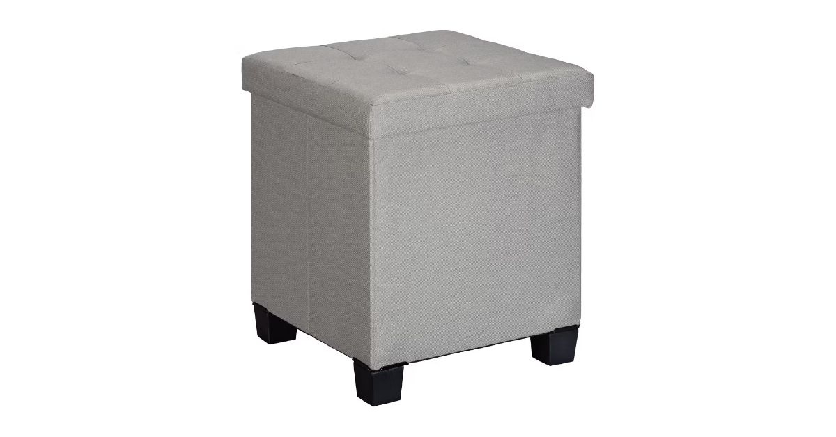 storage ottoman with bin