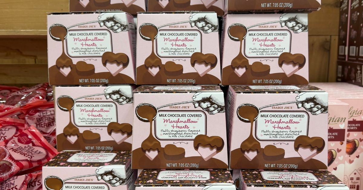 milk chocolate marshmallow hearts