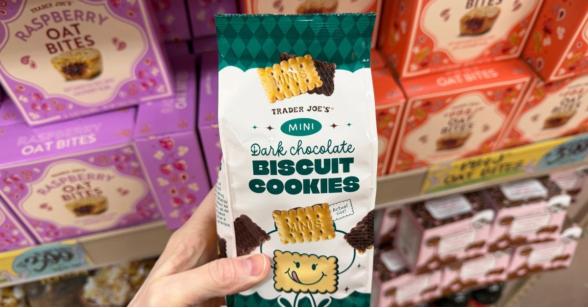 mini dark chocolate biscuit cookies