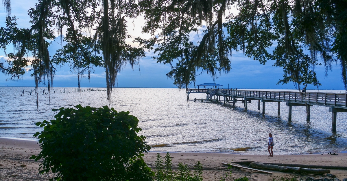 MayDay Park Pier in Daphne Alabama